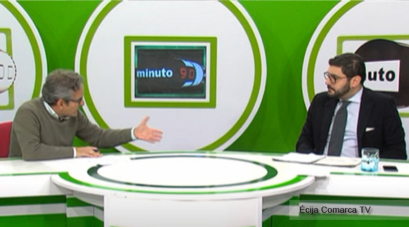 Fernando Domínguez y Alejandro Nolasco conversan en el programa Minuto 90