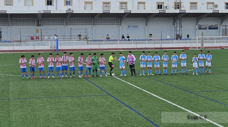 El Cadete B Del Ecija Cf Antes De Su Partido En Moron De La Frontera Ecijabpeinfo Astigipedia1