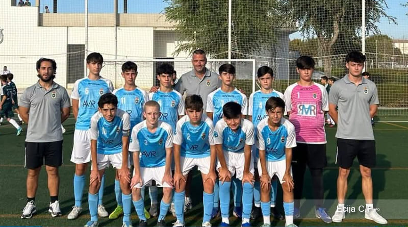 el infantil del ecija cf debuta en tercera andaluza con victoria ecijabpeinfo astigipedia(1)