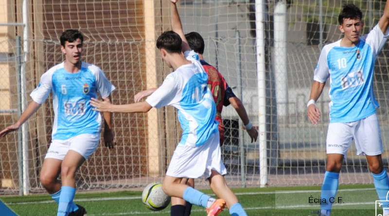 el juvenil del ecija cf en un partido en el polideportivo del valle ecijabpeinfo astigipedia(1)